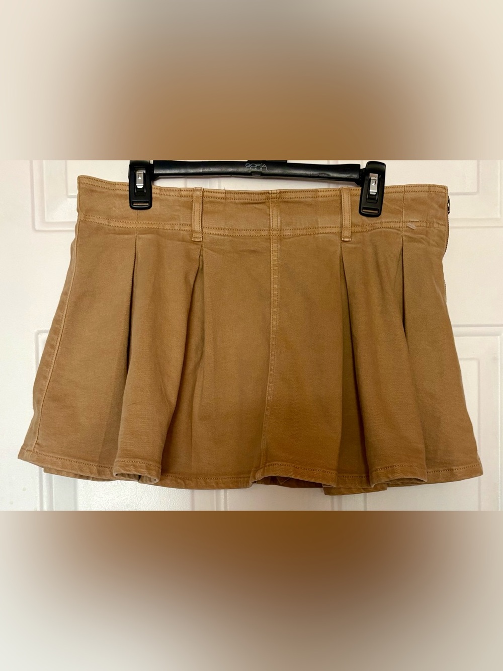 NWT American Eagle Caramel Mini Skirt Women’s size 10